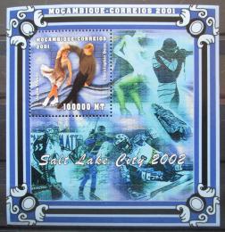 Poštová známka Mozambik 2001 ZOH Salt Lake Mi# Block 92 Kat 10€
