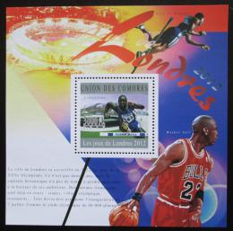 Poštová známka Komory 2010 LOH Londýn Mi# Block 608 Kat 15€
