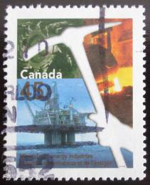 Poštová známka Kanada 1998 Hornictví a metalurgie Mi# 1675