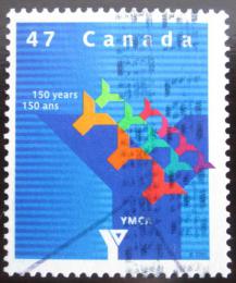 Poštová známka Kanada 2001 YMCA, 150. výroèie Mi# 2020