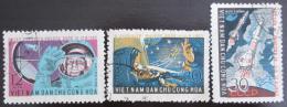 Poštové známky Vietnam 1962 Let do vesmíru Mi# 240-42