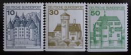 Poštové známky Nemecko 1979 Hrady,ze sešitku Mi# 913-14,1038 C