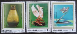 Poštové známky KLDR 1998 Umenie Mi# 4017-19