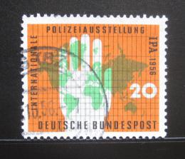 Poštová známka Nemecko 1956 Mezinárodní policejní výstava Mi# 240