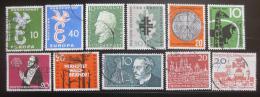 Poštové známky Nemecko 1958 Nekompletní roèník