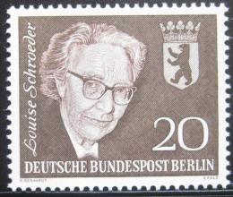 Poštová známka Západný Berlín 1961 Louise Schroeder, politièka Mi# 198