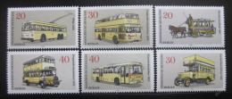 Poštové známky Západný Berlín 1973 Veøejná doprava Mi# 446-51