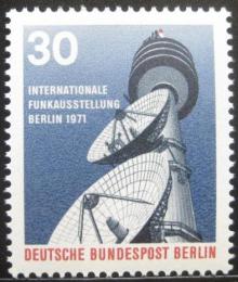 Poštová známka Západný Berlín 1971 Telekomunikace Mi# 391
