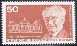 Poštová známka Západný Berlín 1975 Paul Löbe, politik Mi# 515