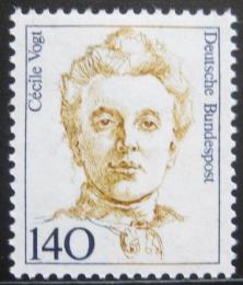 Poštová známka Nemecko 1989 Cécile Vogt Mi# 1432