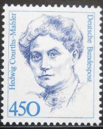 Poštová známka Nemecko 1992 H. Courts-Mahler, spisovatelka Mi# 1614 Kat 6.50€