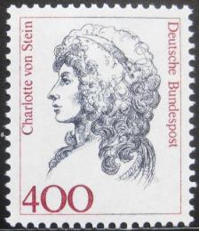 Poštová známka Nemecko 1992 Charlotte von Stein, pøítelkynì Goetheho Mi# 1582 Kat 6€