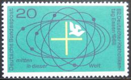 Poštová známka Nemecko 1968 Setkání nìmeckých katolíkù Mi# 568