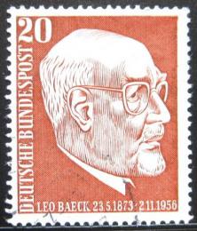 Poštová známka Nemecko 1957 Rabí Leo Baeck Mi# 278
