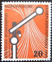 Poštová známka Nemecko 1955 Železnièní signál Mi# 219 Kat 10€
