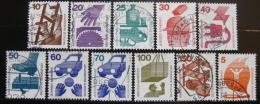 Poštové známky Nemecko 1971-74 Prevence nehod komplet