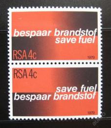 Poštové známky JAR 1979 Šetøete palivem Mi# 554-55