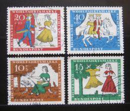 Poštové známky Nemecko 1965 Popelka Mi# 485-88
