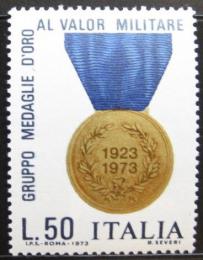 Potov znmka Taliansko 1973 Medaile za statenost Mi# 1432