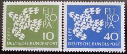 Poštové známky Nemecko 1961 Európa CEPT Mi# 367-68