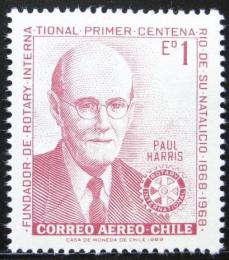 Poštová známka Èile 1970 Paul Harris Mi# 726