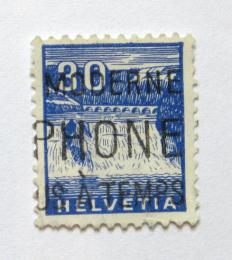 Poštová známka Švýcarsko 1934 Rýnské vodopády Mi# 276