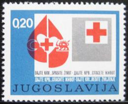 Poštová známka Juhoslávia 1974 Èervený kríž, pošt. Mi# 46