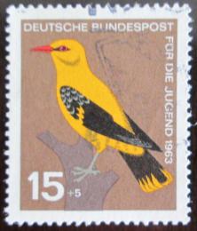 Poštová známka Nemecko 1963 Vták Mi# 402