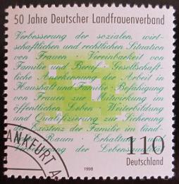 Poštová známka Nemecko 1998 Ženy z venkova Mi# 1988