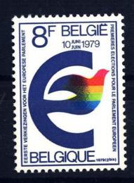Poštová známka Belgicko 1979 Evropský parlament Mi# 1976