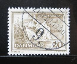 Poštová známka Dánsko 1962 Útesy ostrova Moen Mi# 408 