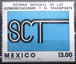Potov znmka Mexiko 1983 Integrln komunikace Mi# 1877