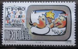 Poštová známka Mexiko 1976 Dìtská televize Mi# 1533