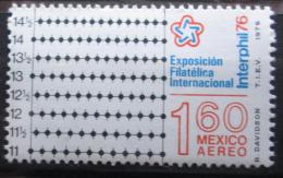 Poštová známka Mexiko 1976 Výstava INTERPHIL Mi# 1528