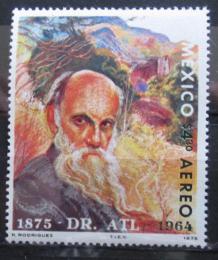 Poštová známka Mexiko 1975 Geraldo Murillo, malíø a spisovatel Mi# 1475