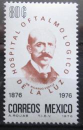 Poštová známka Mexiko 1976 Dr. Ricardo Vertiz Mi# 1537