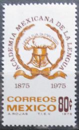 Poštová známka Mexiko 1975 Jazyková akademie Mi# 1473
