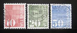 Poštové známky Švýcarsko 1970 Nominálna hodnota Mi# 933-35