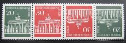 Poštové známky Západný Berlín 1966 Brandenburská brána Mi# 287-88