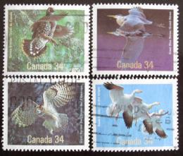 Poštové známky Kanada 1986 Vtáci Mi# 985-88