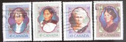 Poštové známky Kanada 1993 Slavné ženy Mi# 1345-48