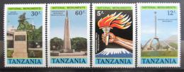 Poštové známky Tanzánia 1988 Národní pamätníky Mi# 508-11