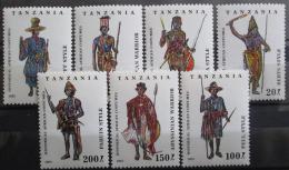 Poštové známky Tanzánia 1993 Historické kostýmy Mi# 1685-91