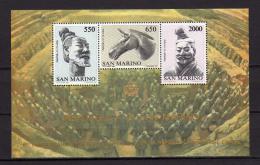 Poštové známky San Marino 1986 Vztahy s Èínou Mi# Block 10 
