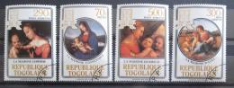 Poštové známky Togo 1984 Umenie, Raffael, vianoce Mi# 1802-05 10€