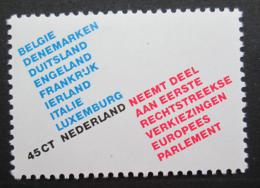 Poštová známka Holandsko 1979 Evropský parlament Mi# 1134