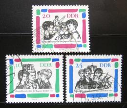 Poštové známky DDR 1964 Setkání mládeže Mi# 1022-24