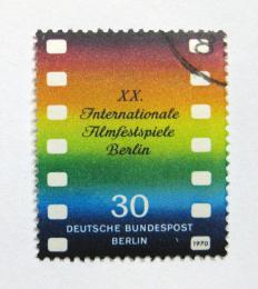 Poštová známka Západný Berlín 1970 Filmový festival Mi# 358