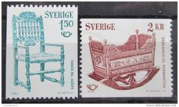Poštové známky Švédsko 1980 NORDEN spolupráce Mi# 1115-16