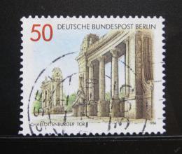 Poštová známka Západný Berlín 1986 Charlotterburg Gate Mi# 761
